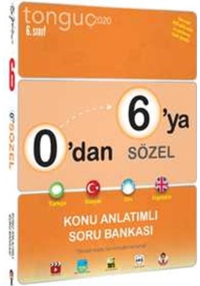 Tonguç Akademi 0'Dan 6'Ya Sözel Konu Anlatımlı Soru Bankası N11.3870
