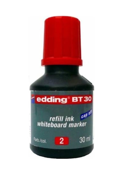 Edding Kırmızı Tahta Kalem Mürekkebi 30Ml E-Bt30