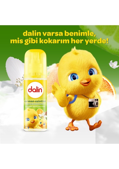 Dalin Bebek Kolonyası 150ml Orman Esintisi 3 Lü Set