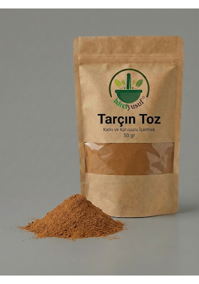 İxirciyusuf Tarçın Tozu Öğütülmüş Tarçın Cinnamon Powder Ground Cinnamon Doğal Baharat 50 G