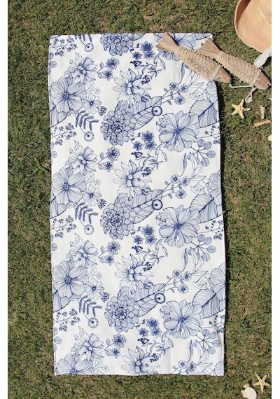 Baveno 70 x 140 Desenli Plaj Havlusu