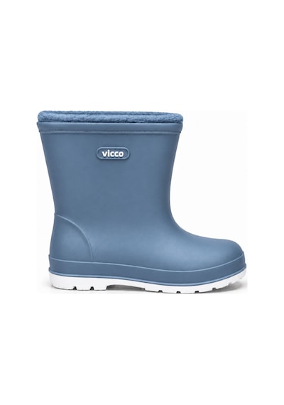 Vicco Mellow Kürklü Pvc Su Çizmesi Yağmur Botu Ortopedik Çocuk Bot Çok Renkli