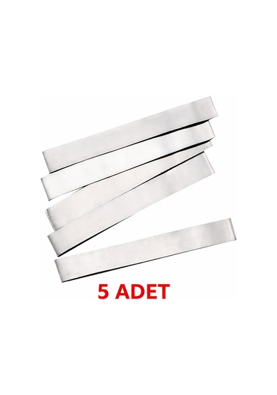 5 Adet Nikel Tel 6mm X 50 Mm Lehimlenebilir Pil Bağlantı Teli 18