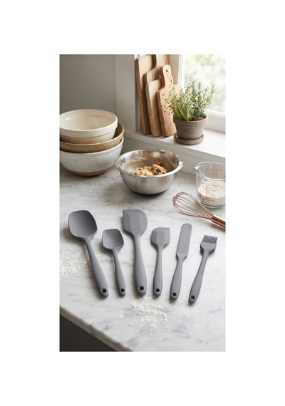 6'lı Gri Silikon Spatula Seti Isıya Dayanıklı Pasta Kek Hamur Kazıyıcı Ve Silikon Fırça Seti Yapışmaz Tencere Tava Uyumlu Mutfak Gereçleri Gri Gri 6'lı Gri Silikon Spatula Seti Isıya Dayanıklı Pasta Kek Hamur Kazıyıcı Ve Silikon Fırça Seti Yapışmaz Tencere Tava Uyumlu Mutfak Gereçleri Gri Gri