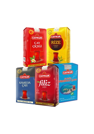 Kamelya Çay Çiçeği Filiz Rize Ve Tirebolu Dökme Çay Paketi