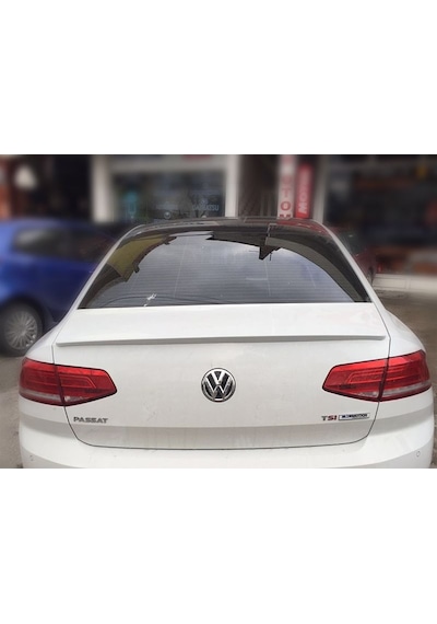 Vw Passat B8 Bagaj Üstü Spoiler Yapışık Anatomik Abs Plastik
