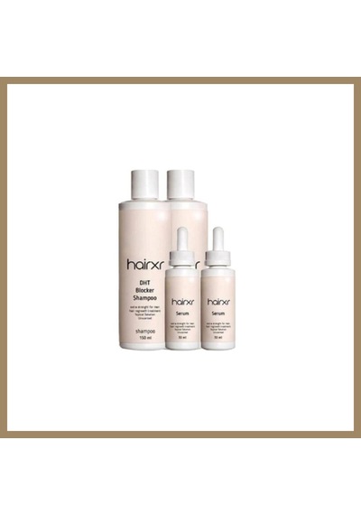 Bezos Hairx Saç Uzatıcı Besleyici Şampuanı 150 Ml Saç Güçlendirici Serumu 30 Ml X 2şer Adet 22