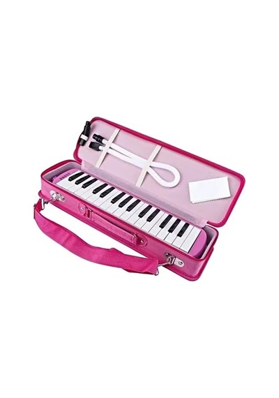 32 Tuş Melodika Koruma Çantalı Südor 1 Adet Pembe