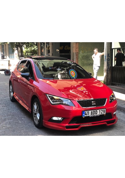 Seat Leon Mk3 2013-2016 Rieger (Plastik)Ön Ek