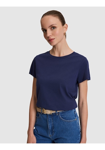 Pierre Cardin Kadın Lacivert Tişört Basic 50325474-vr033