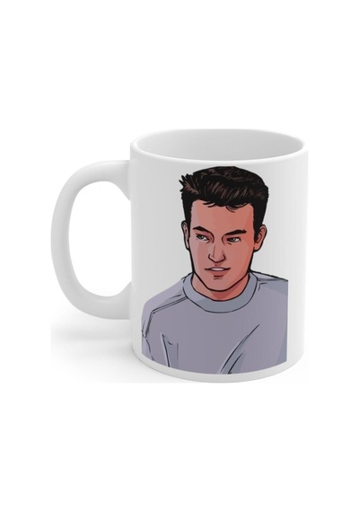 Friends Chandler 2 Baskılı Kupa Beyaz