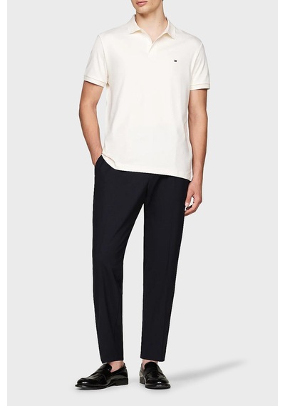 Tommy Hilfiger Erkek Polo Yaka T Shirt Mw0mw35585 Ybr Beyaz Beyaz
