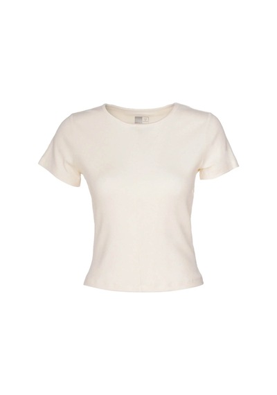 Hummel Hmlreportaje Ekru Kadın T-shirt 912326-9157 Ekru