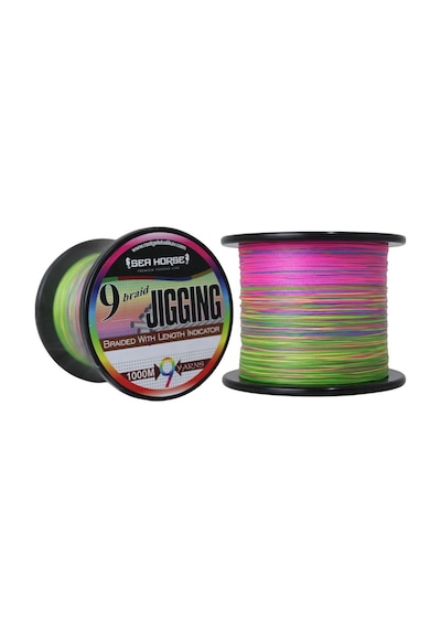 Sea Horse Jigging 1000m 9x 0.22mm Multicolor Standart