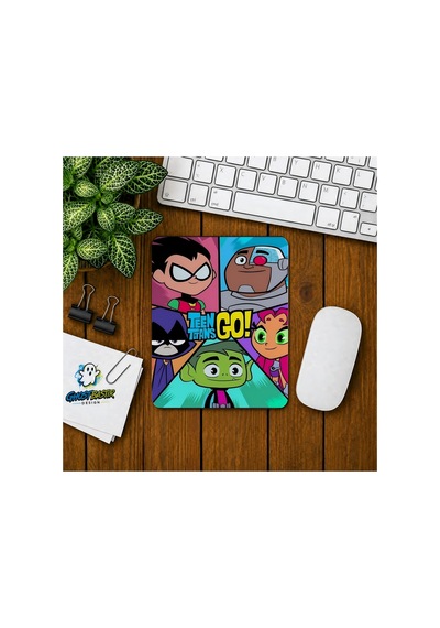 Teen Titans Go Baskılı Oyuncu Mousepad 0308