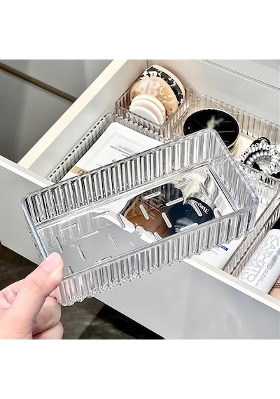 6 Parça Organizer Çekmece İçi Düzenleyici, Şeffaf Kristal Plastik Düzenleyici Seti, Plastik Organizer Kutular Makyaj, Ofis, Mutfak Ve Banyo Düzeni İçin 6 Farklı Boyda Şeffaf Kutu Belirtilmemiş 6 Parça Organizer Çekmece İçi Düzenleyici, Şeffaf Kristal Plastik Düzenleyici Seti, Plastik Organizer Kutular Makyaj, Ofis, Mutfak Ve Banyo Düzeni İçin 6 Farklı Boyda Şeffaf Kutu Belirtilmemiş