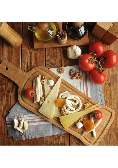 Bambum Rula Büyük Sunum Tepsisi - Steak Tahtası