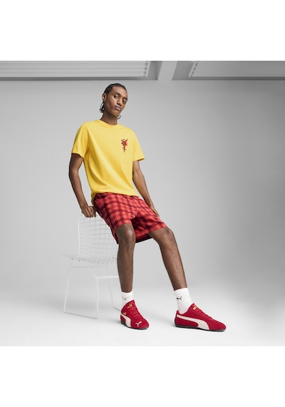 Puma Road To Unity Relaxed Dokuma Erkek Kırmızı Şort