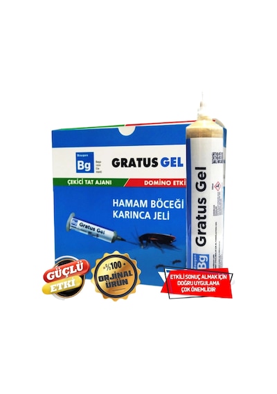 Baugen Gratus Hamamböceği Ve Karınca Jeli 35 Gr