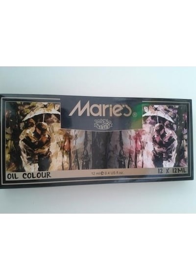 Maries Yağlı Boya 12 Renk (E1381)
