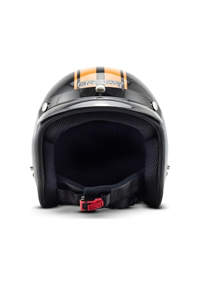 Armor Av-47 Jokey Kask Siyah Turuncu