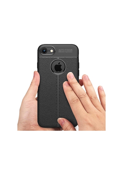 Apple Uyumlu iPhone 7 Kilif Deri Tarzi Niss Silikon Case 389467122