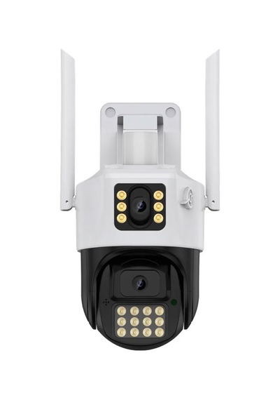 4mp Hd Wıfı Ip Kamera Açık Ptz Çift Lensli Aı İle Akıllı İzleme G