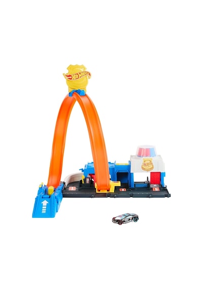 Jbm71 Hot Wheels Polis İstasyonu Oyun Seti Çok Renkli