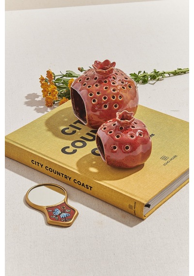 Pasabahce Nar Porselen Tealight Mumluk S Kırmızı - 1 Adet