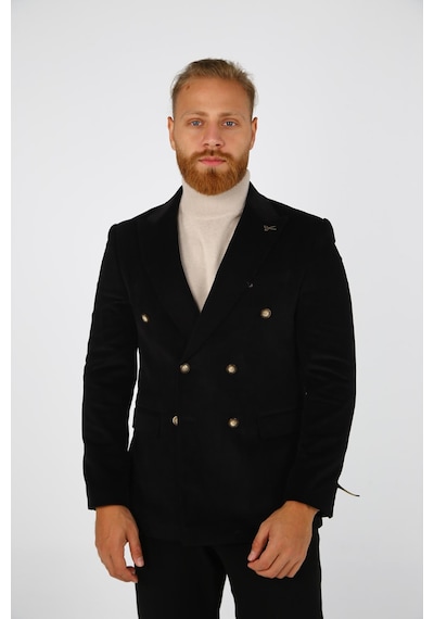 Brango 30152 Erkek Blazer Ceket Siyah