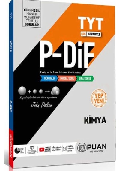 Puan Tyt P-dif Tyt Kimya Konu Anlatımı