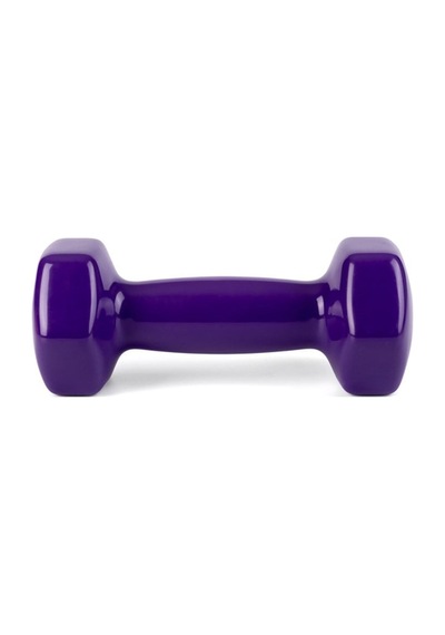 Gymo Hex Shape Vinil Dambıl 2x2kg Mor