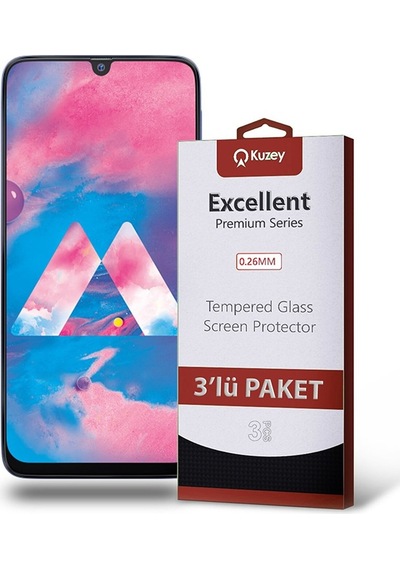 Samsung Uyumlu Galaxy M30 Ekran Koruyucu Cam 3 Adet Ekonomik Paket (552805942) 20 Tl Fark Ile Apple  iPhone Hızlı Şarj Kablosu