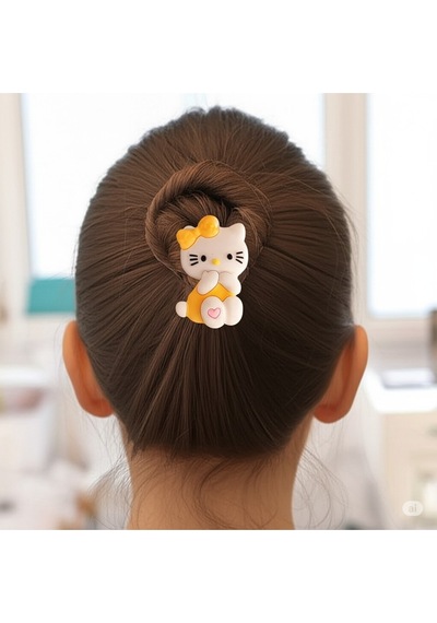 Hello Kitty Figürlü Sevimli Saç Tokası 1 Adet Gönderim 10493 Renk Seçimi Için Mesaj Atınız Çok Renkli