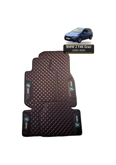 Oto Deri Paspas Seti Bmw 2 F46 Gran 2020 2025 Uyumlu Sport Kaymaz & Şık Tasarım