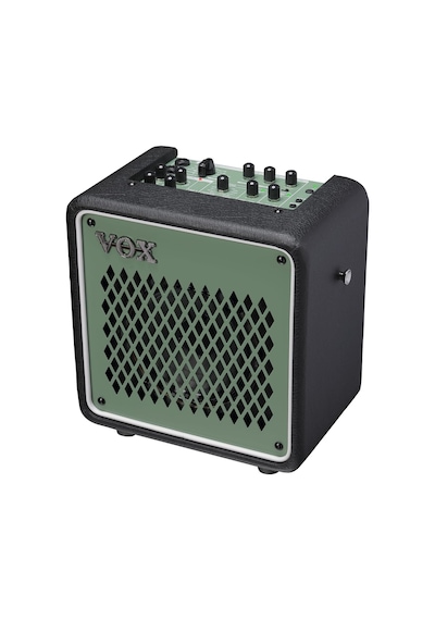 Mini Go 10 Zeytin Yeşili, Gitar Ve Ses Serisi Transistör Efektleri İçin Combo Amplifikatör, 10 W Güç, 6,5 İnç İla