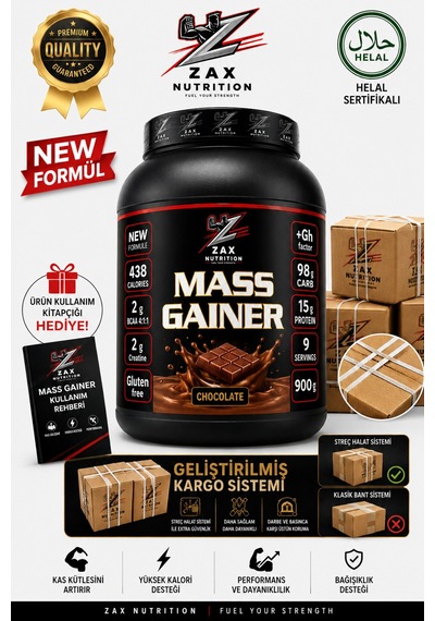 Mass Ganıer 900 Gr Profesyolnel Suplement Çikolata