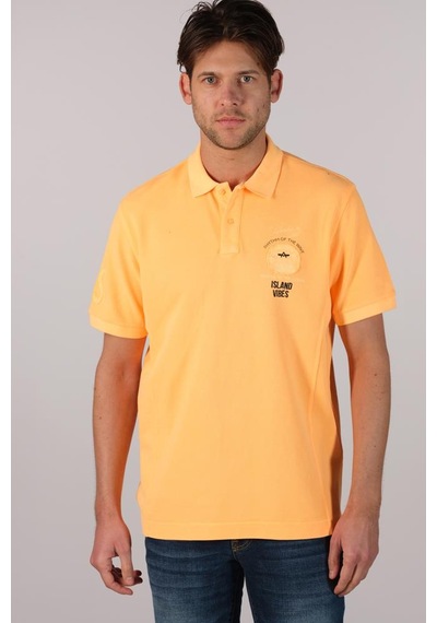AR-MA Arma Erkek Polo Yaka Tişört Y22374375301 Turuncu