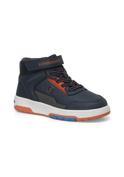 Lumberjack Nıtra Hı 4pr Lacı Erkek Çocuk High Sneaker 000000000101887091 Lacivert - Turuncu Lumberjack Nıtra Hı 4pr Lacı Erkek Çocuk High Sneaker 000000000101887091 Lacivert - Turuncu