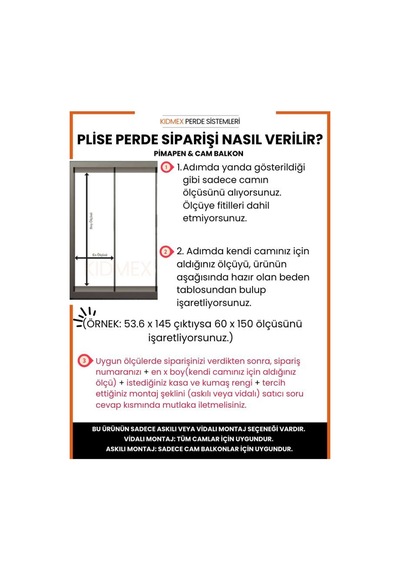 Krem Plise Katlanır Cam Balkon Perdesi - Ofis Perdesi - Salon Perdesi - 005 Krem