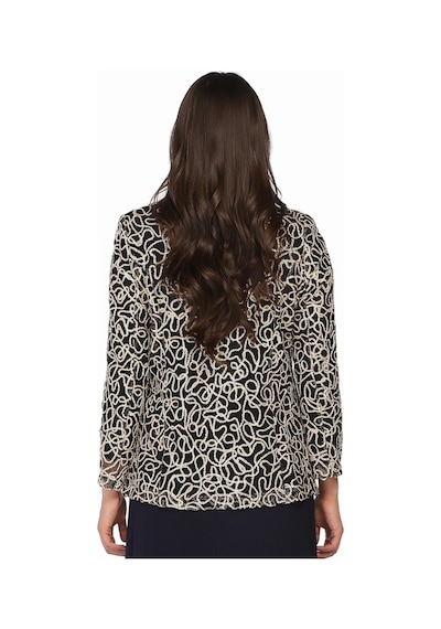 Ladies First Ladıes Fırst Büyük Beden 2931 Lacivert Ceket+Bady Ikili Takım