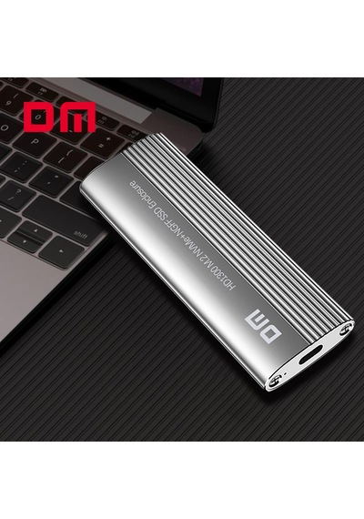 DM HD1300 USB Type-C 3.1 Gen2 M.2 NVMe NGFF SSD Disk Kutusu