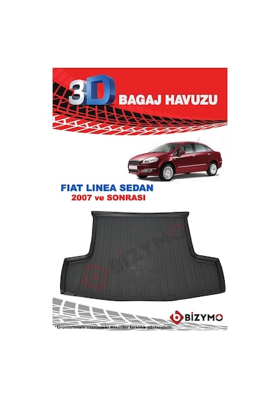 Fiat Linea Sedan 2007 Ve Sonrası 3d Bagaj Havuzu