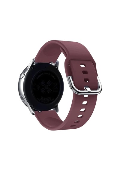 Samsung Galaxy Uyumlu Watch 3 Gear S3 Kordon 45Mm 46Mm Silikon Kordon