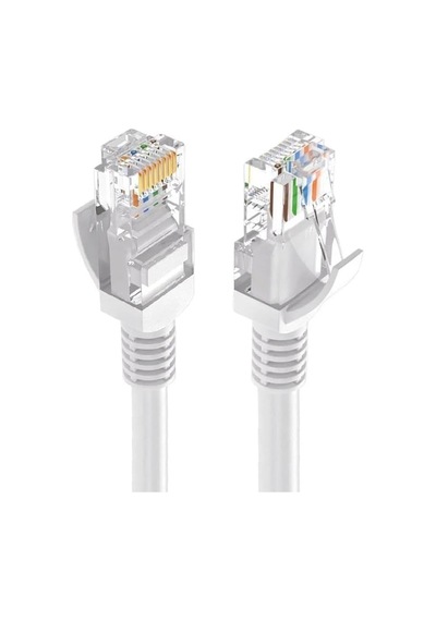Cat5 Rj45 Patch Ethernet Kablosu, 15 Metre, 100 Mbps, Pvc Kaplama, Modem Ve Router İle Uyumlu