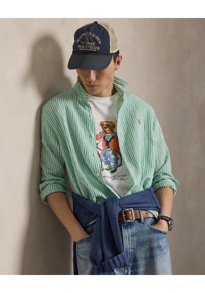 Polo Ralph Lauren Bisiklet Yaka Polo Bear T-shirt Beyaz