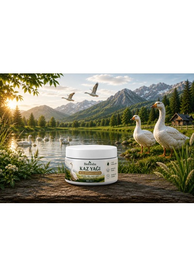 Biofresha Kaz Yağı Masaj Teskin Eklem Boyun Bel Kas Rahatlatıcı Jel 100 Ml