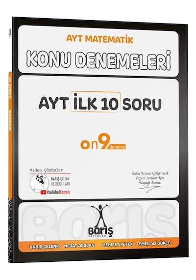 Barış Yayınları Ayt İlk 10 Soru Konu Denemeleri