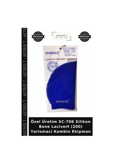 Özel Üretim Sc-706 Silikon Bone Lacivert 200 Yarismaci Kombin Ekipman