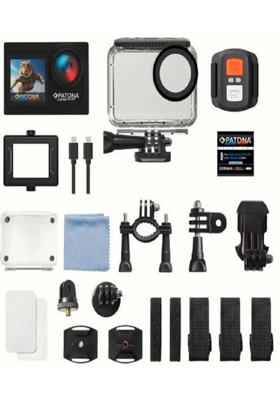 Patona 4234 Platinum Action Cam Life Sl4 Aksiyon Kamerası Siyah